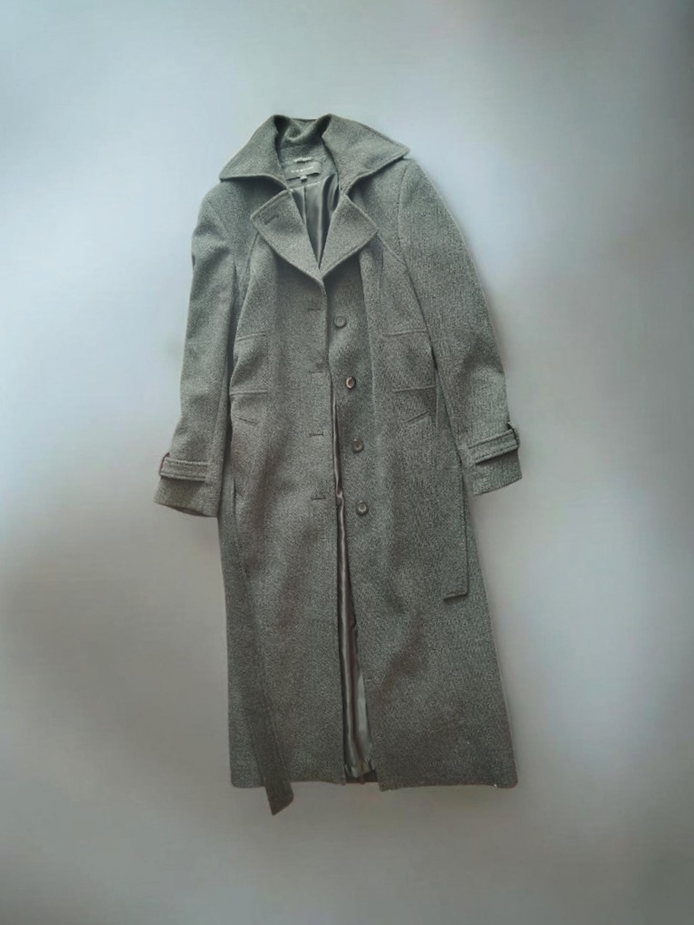 Jones New York Charcoal Gray Wool Coat